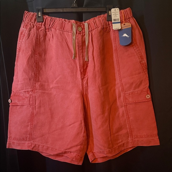 New Tommy Bahama Men's Coral Cargo Shorts